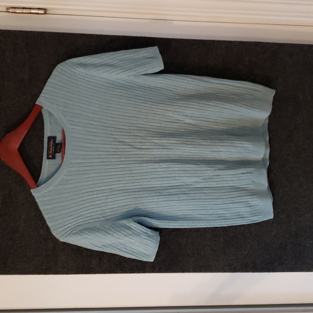Brooks Brothers Silk Cashmere Sweater Size L